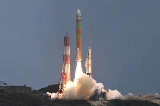 Japón lanza con éxito el tercer cohete de la serie H3